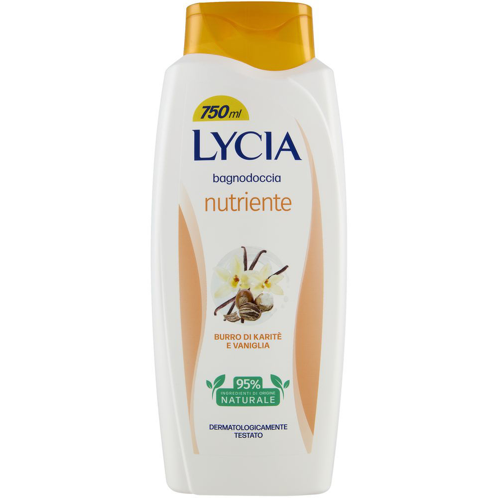 Bagnodoccia nutriente burro di Karit&egrave; e vaniglia 750 ml