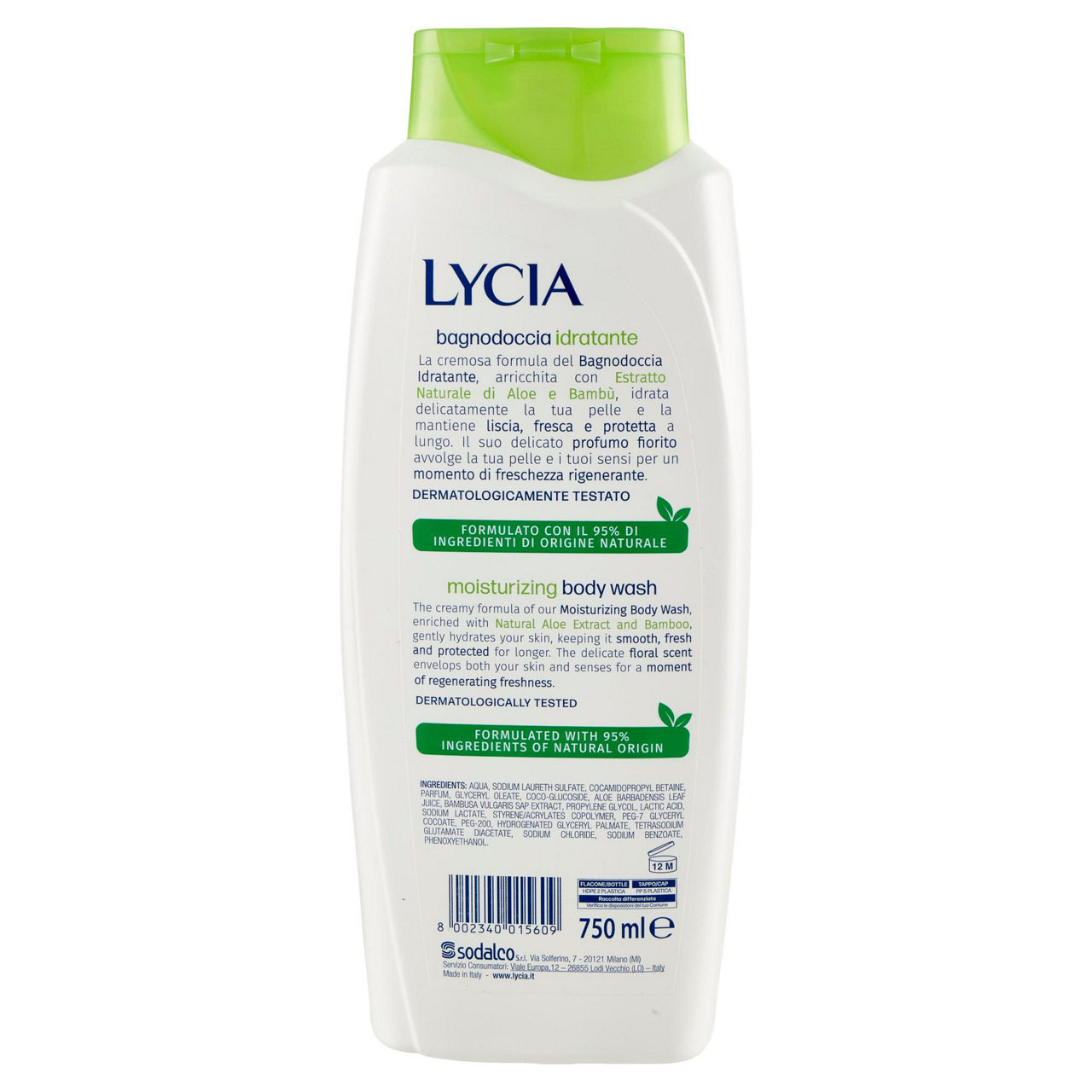 Bagnodoccia lycia idratante ml 750 - Immagine 41