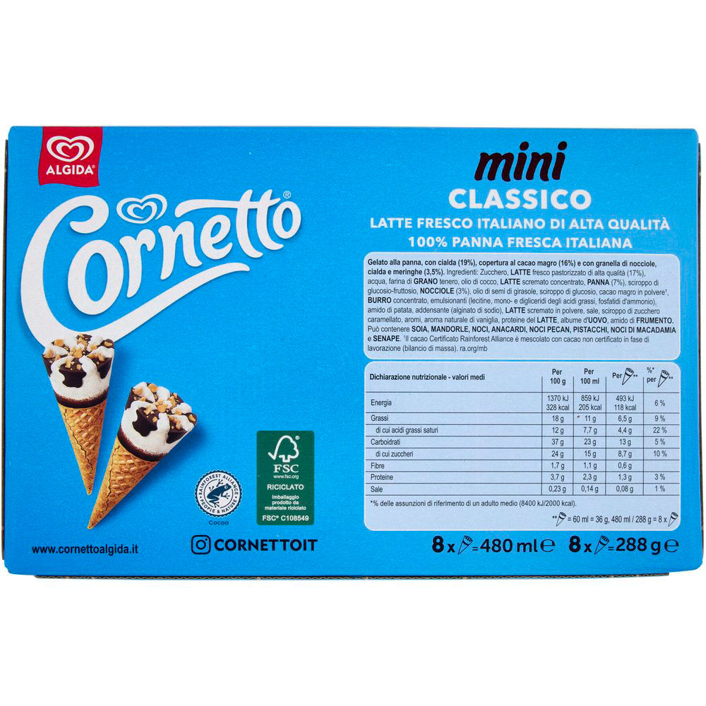Cono gelato classico mini 8 pz 288 gr - Immagine 71