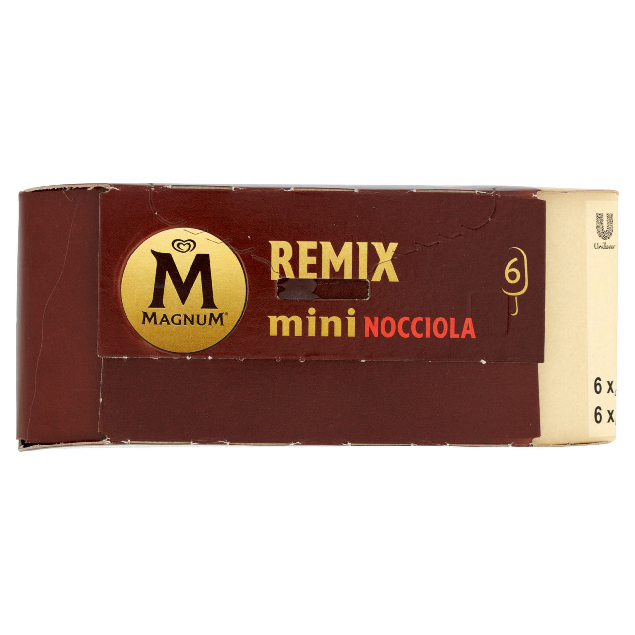 Stecco gelato mini alla nocciola e vaniglia ricoperto di cioccolato bigusto 6 pz 264 gr - Immagine 51