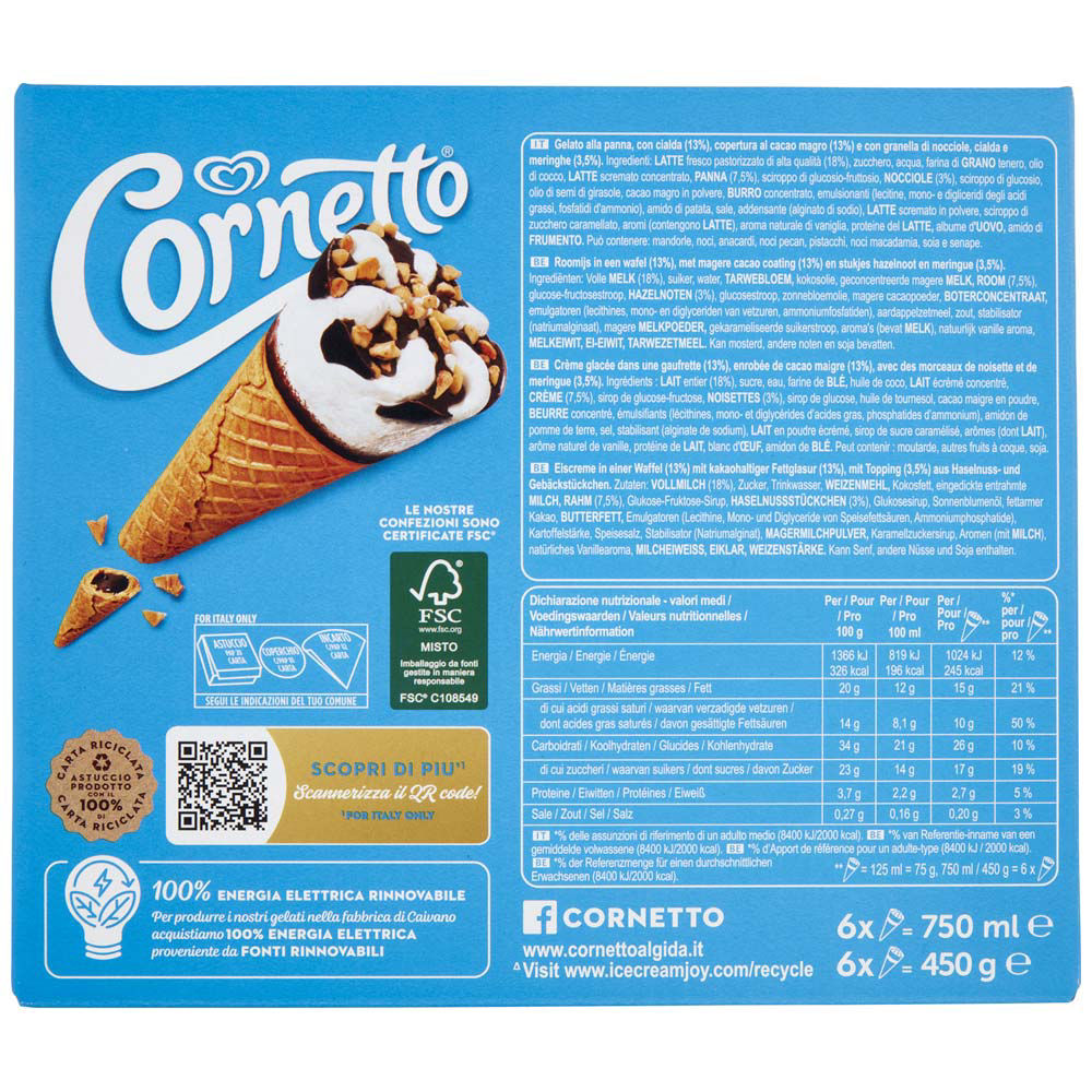 Cono gelato classico 6 pz 450 gr - Immagine 21
