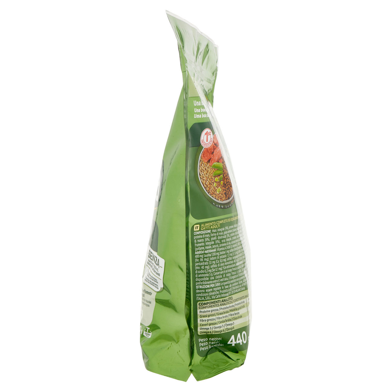 Croccantini per gatti adulti manzo e riso 440 gr - Immagine 21