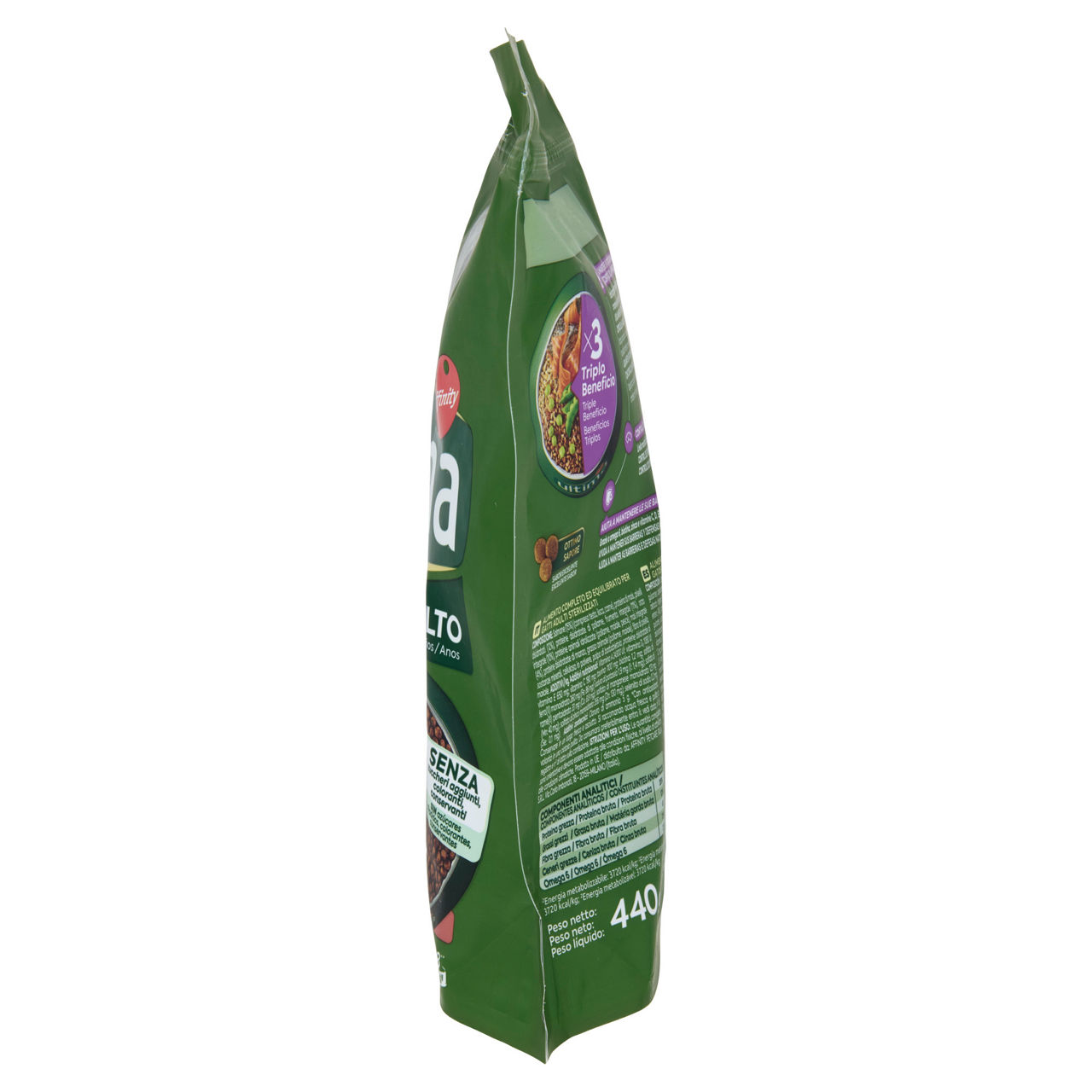 Croccantini per gatti sterilizzati adulti salmone 440 gr - Immagine 31