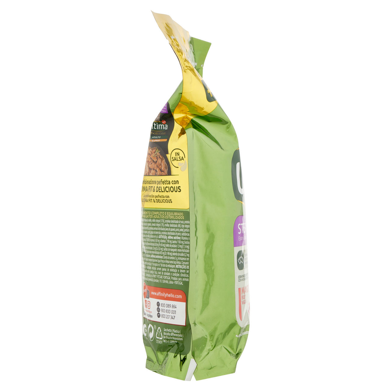 Croccantini per gatti sterilizzati adulti manzo 440 gr - Immagine 21