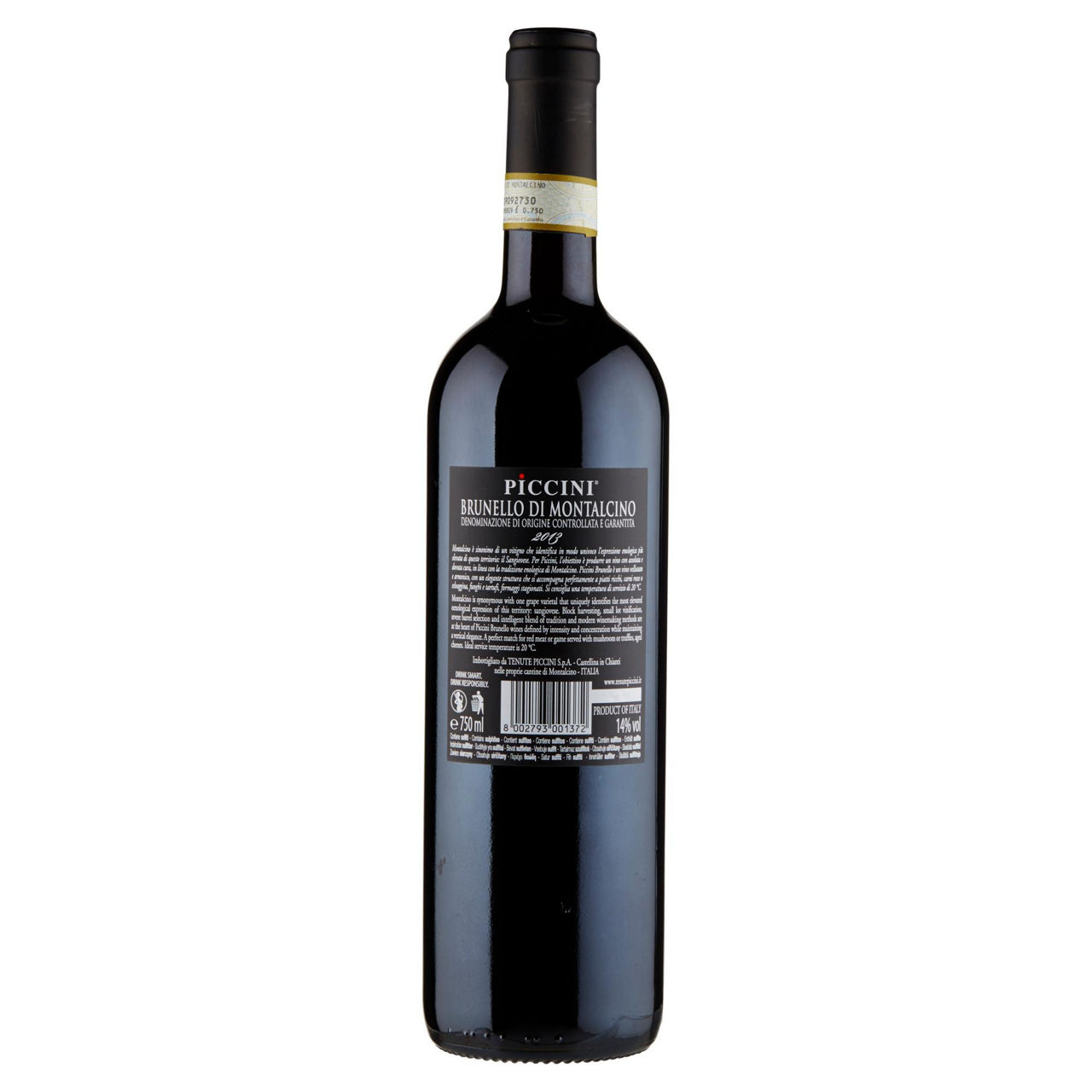 Vino rosso Brunello di Montalcino DOCG Piccini 750 ml - Immagine 31
