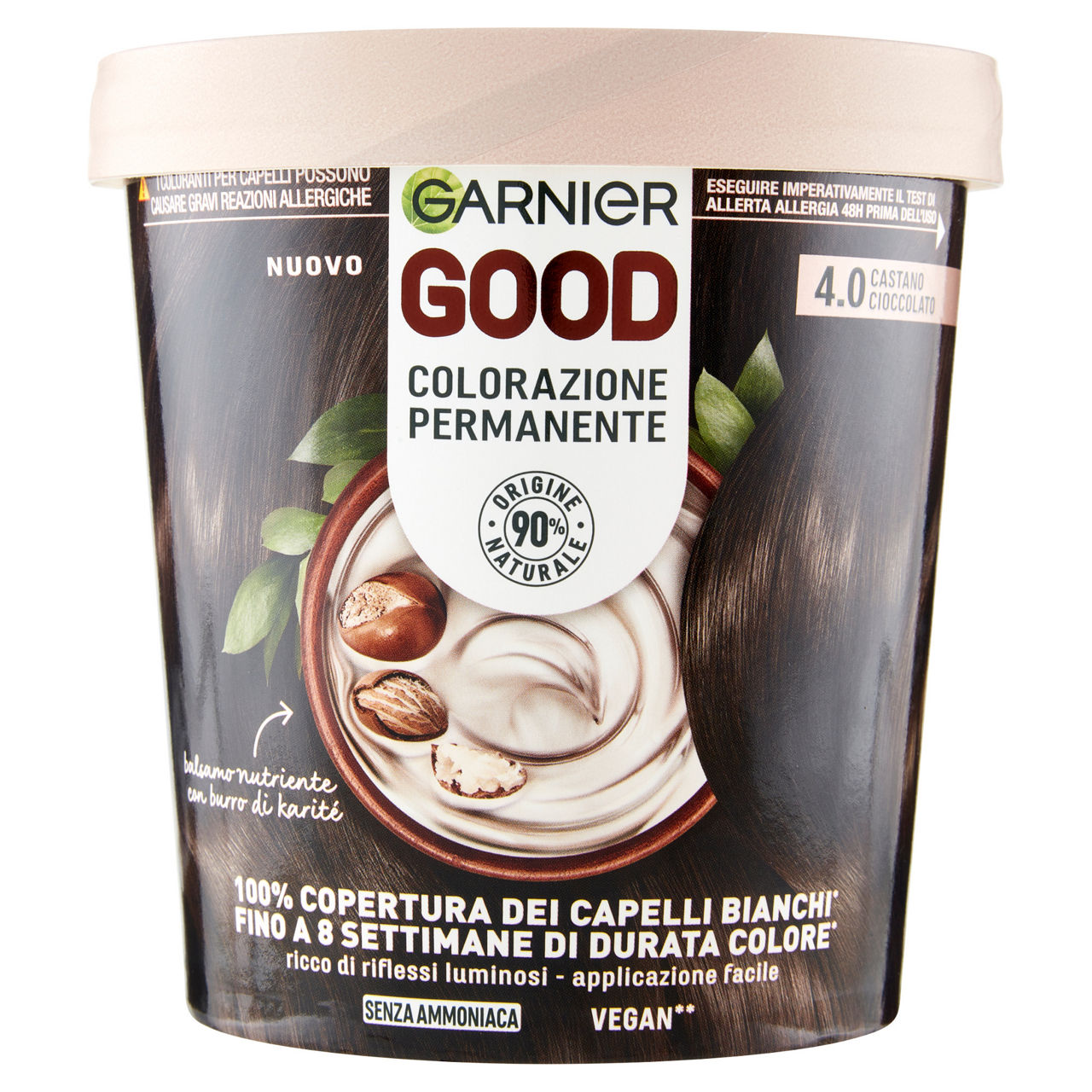 Colorazione permanente garnier good castano cioccolato pz.1 - Immagine 01