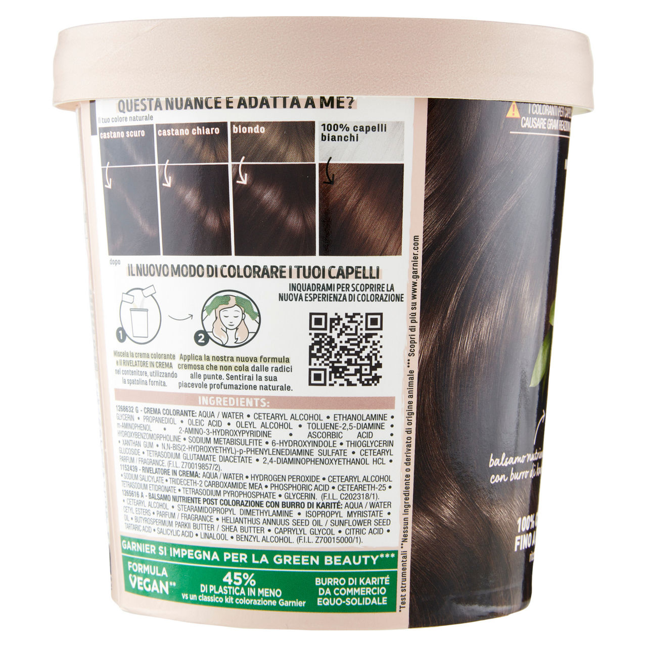 Colorazione permanente garnier good castano cioccolato pz.1 - Immagine 11
