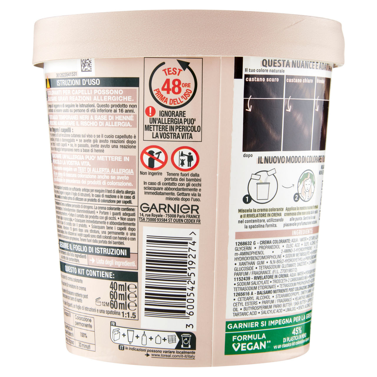 Colorazione permanente garnier good castano cioccolato pz.1 - Immagine 21