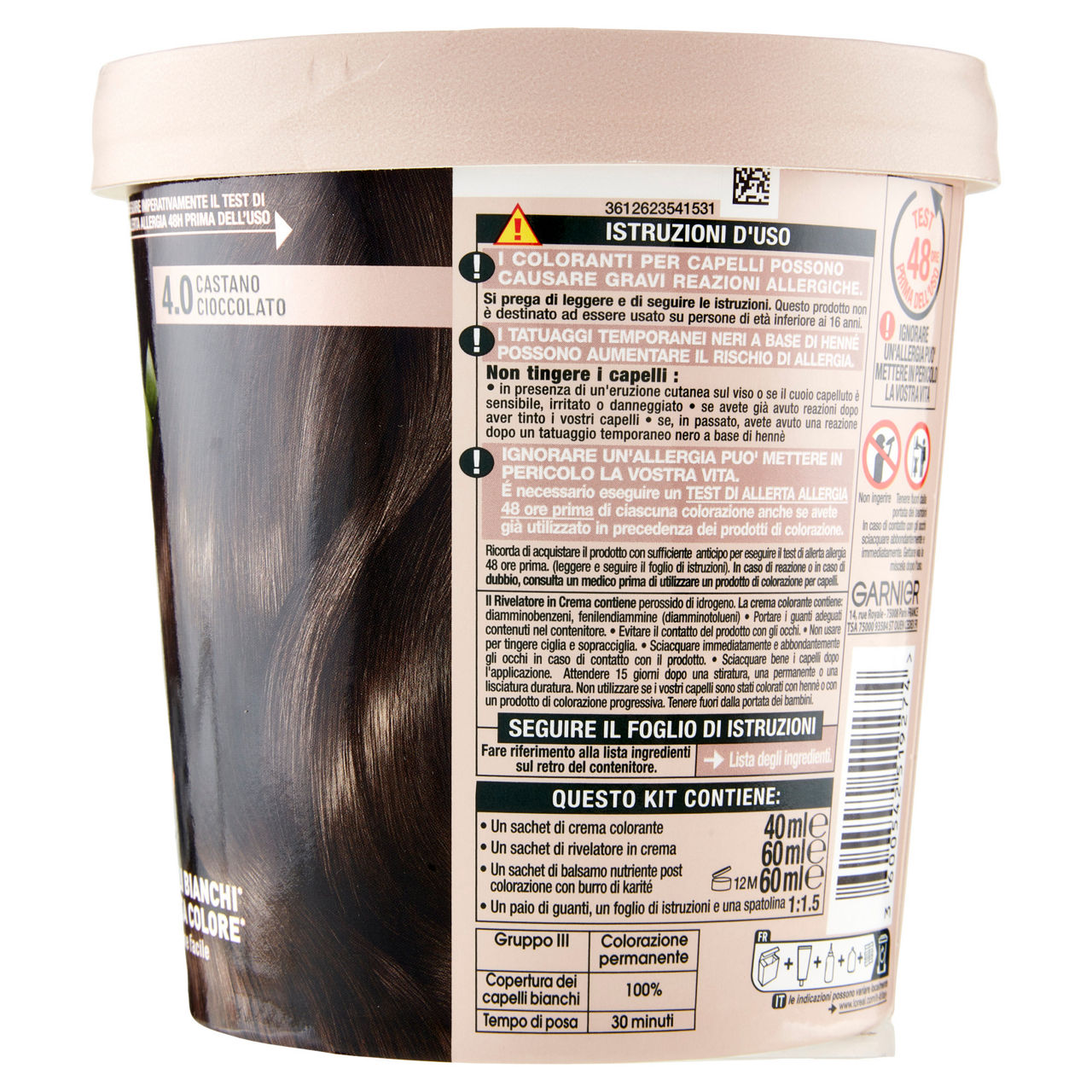 Colorazione permanente garnier good castano cioccolato pz.1 - Immagine 41