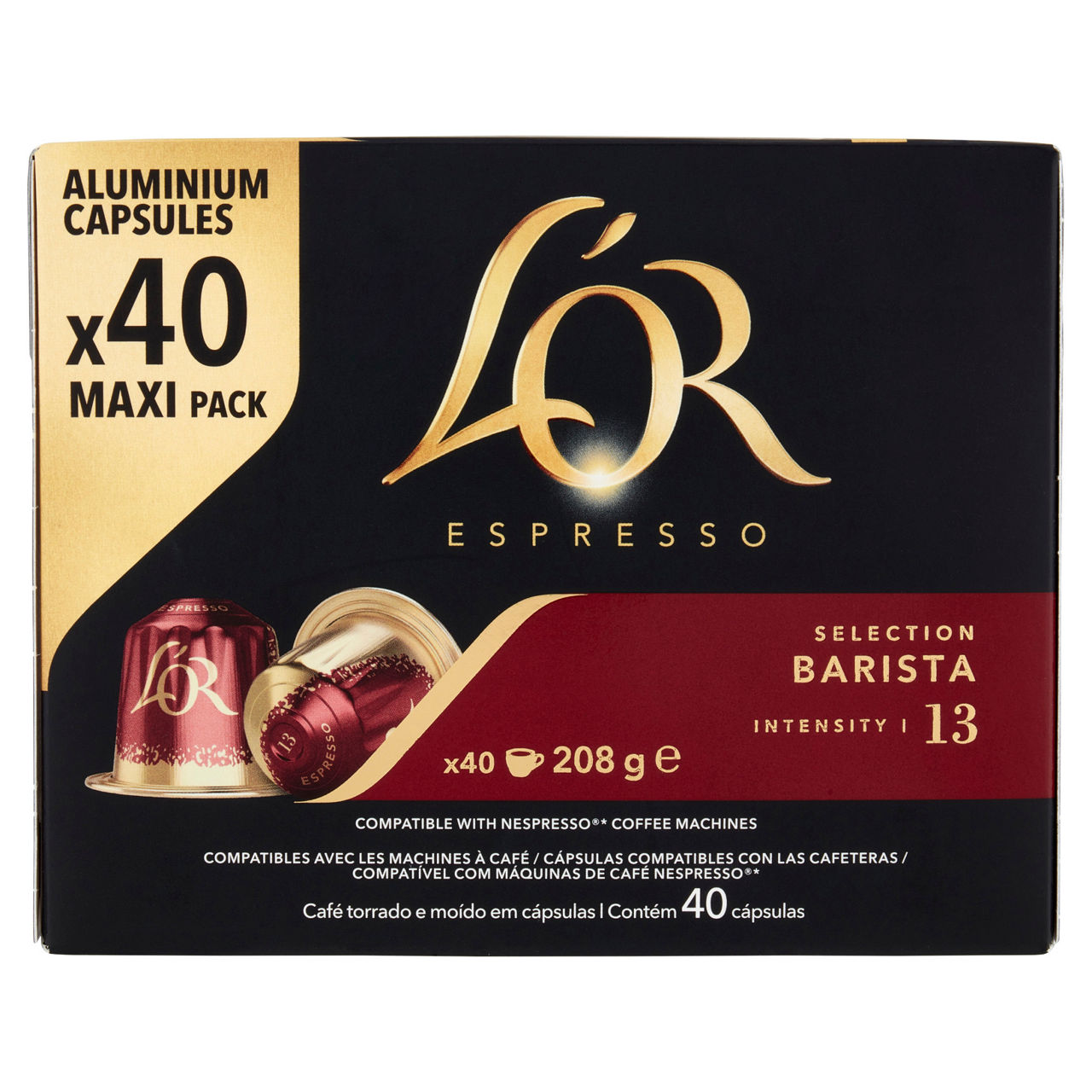 SCATOLA 40 CAPSULE L'OR BARISTA INT 13 G 208 - Immagine 01