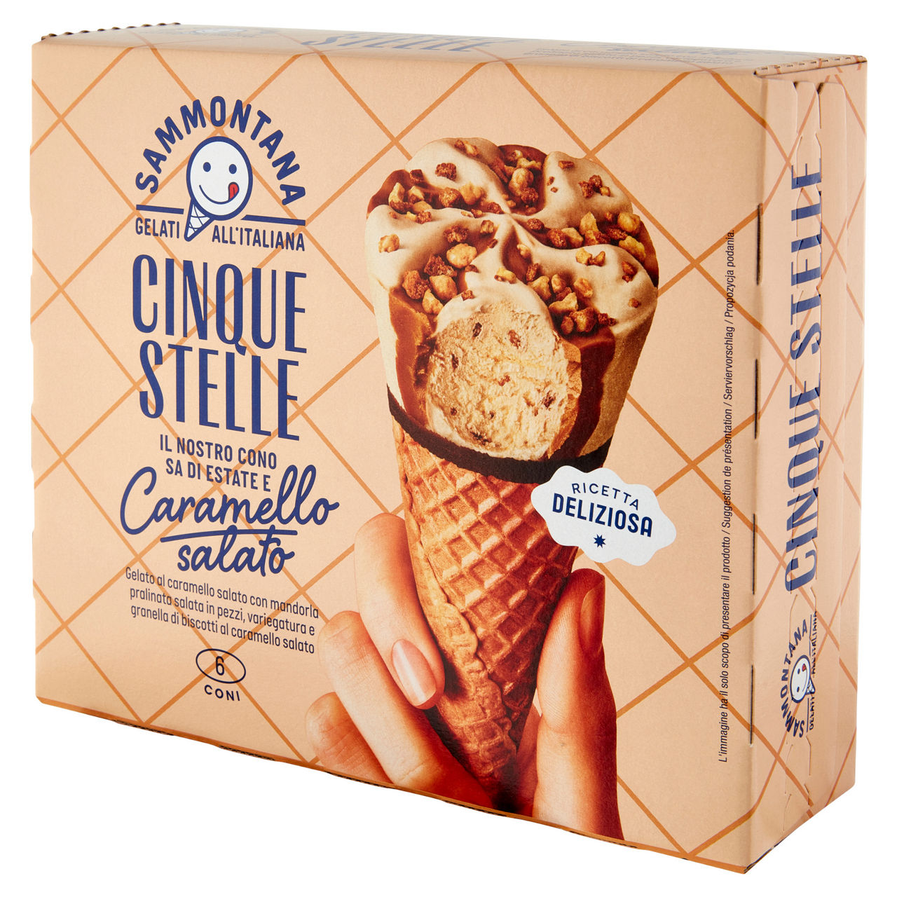Cono gelato al caramello salato 6 pz 360 gr - Immagine 21
