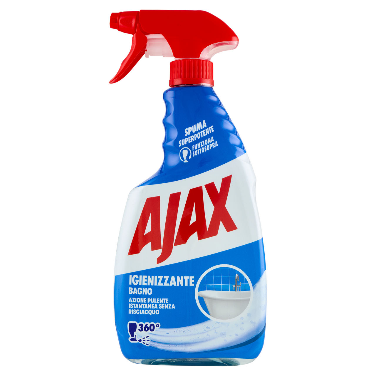 Detergente spray ajax bagno ml 600 - Immagine 01