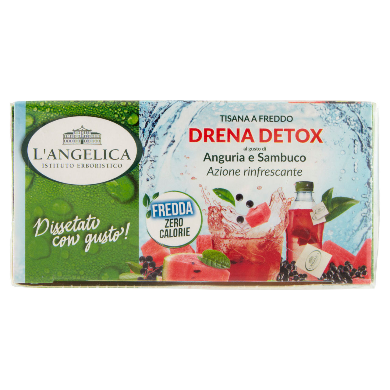 Tisana a freddo Drena Detox anguria e sambuco 18 filtri - Immagine 31