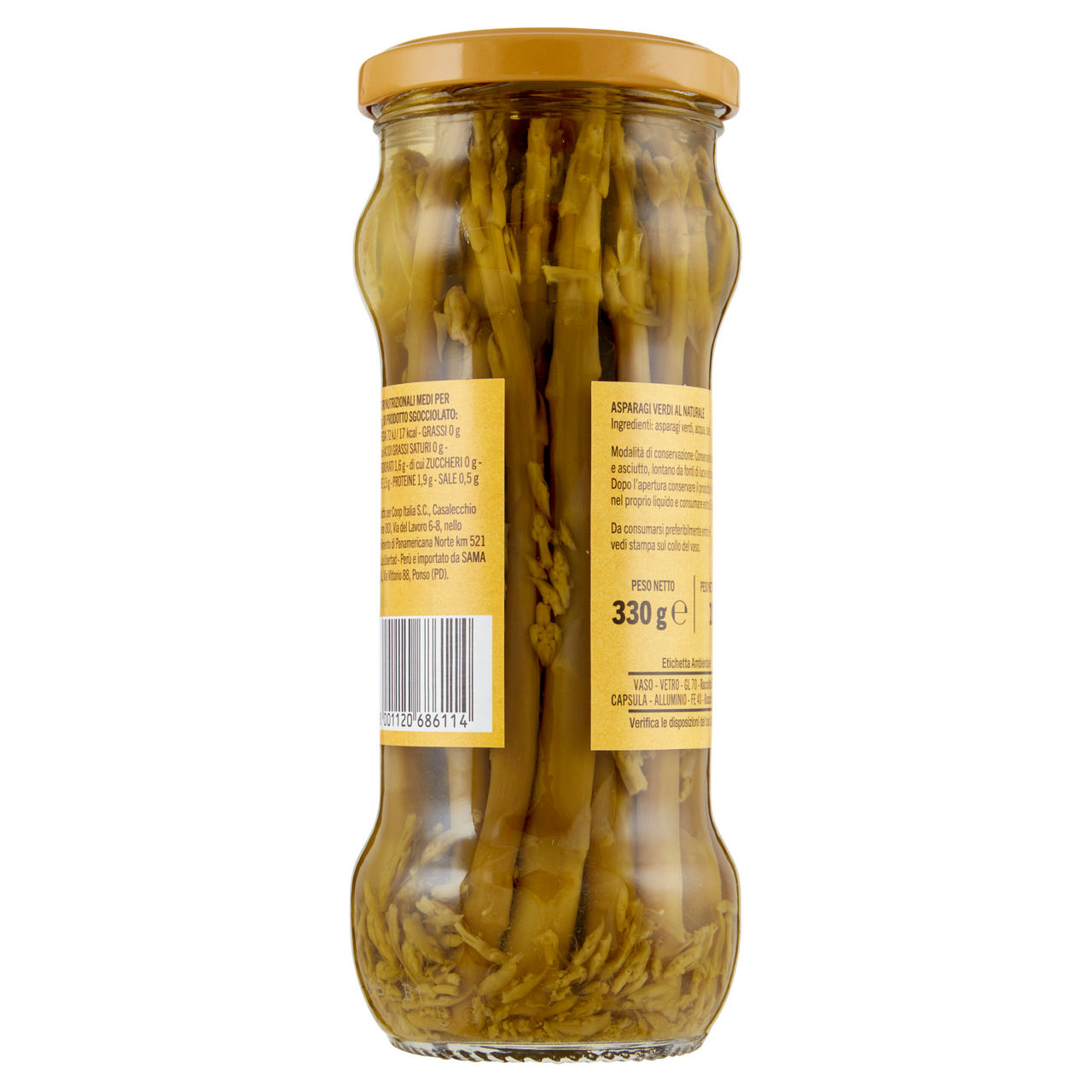 Asparagi verdi al naturale in vaso coop g330 g185 sgocciol - Immagine 41