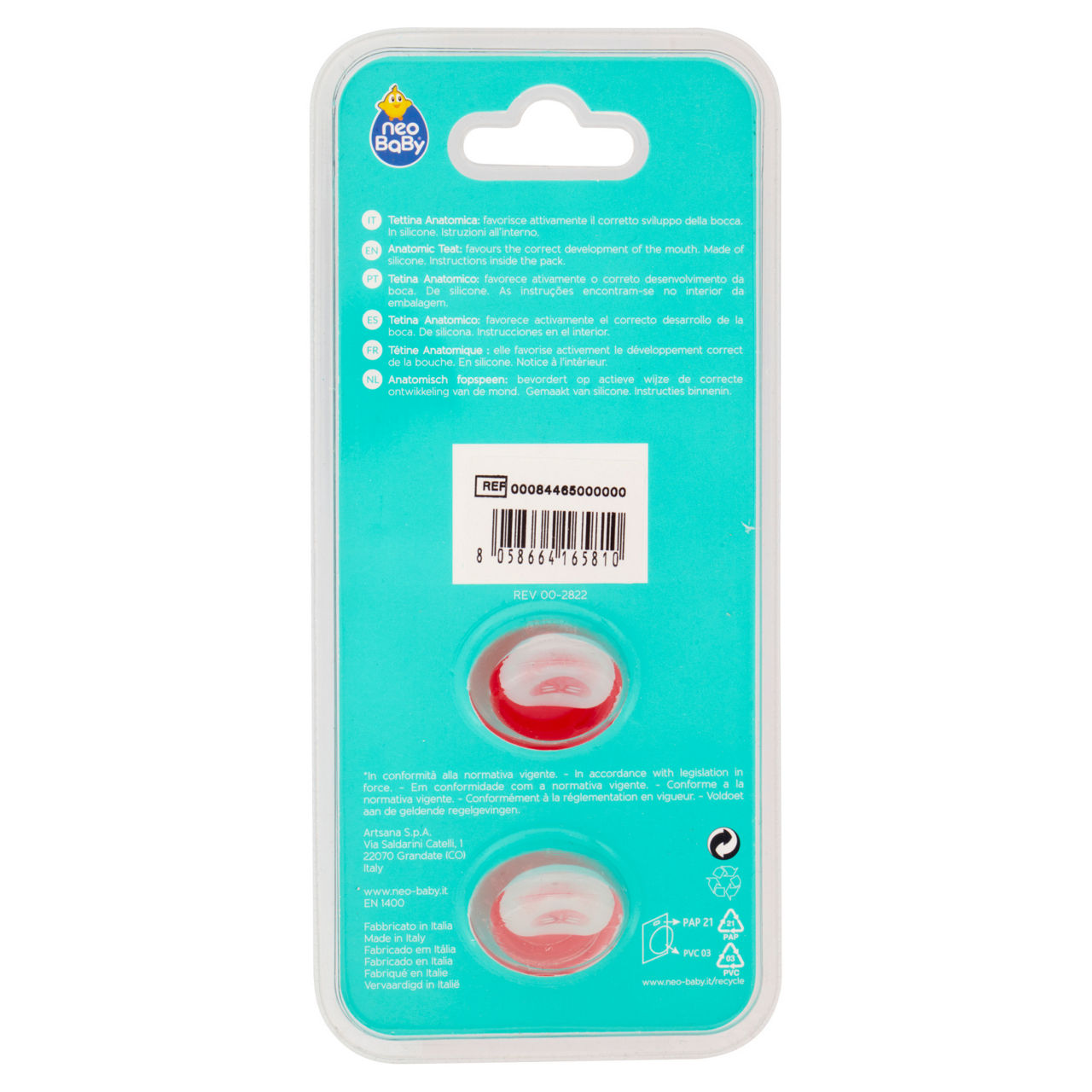 Conf.2 succhietto silicone maxi dino rosa - Immagine 11