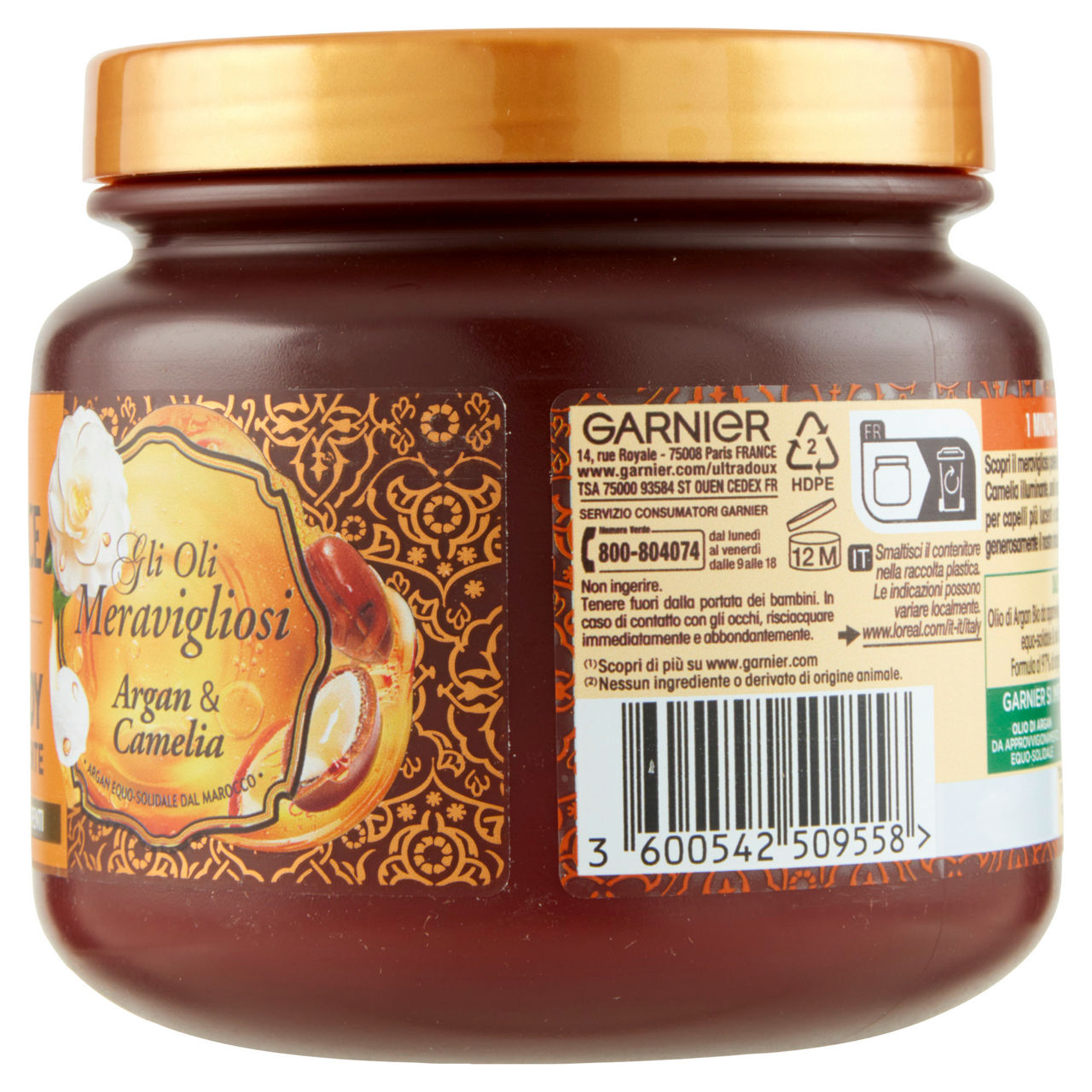 Maschera per capelli nutriente Hair Remedy argan e camelia 340 ml - Immagine 31