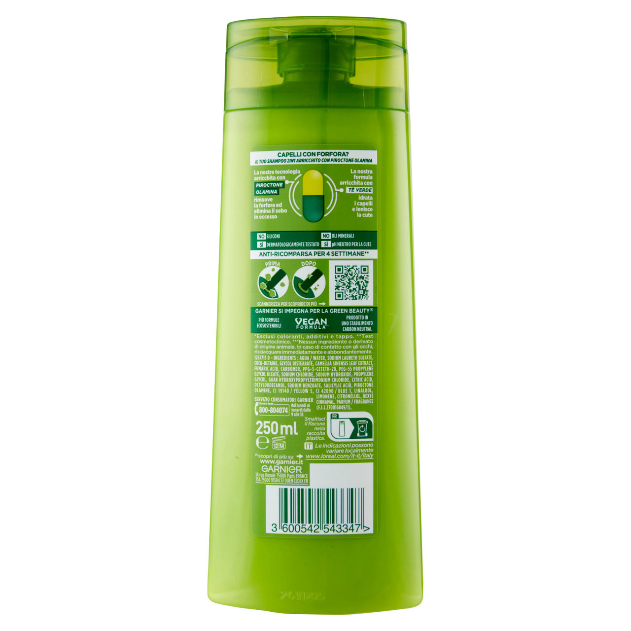 Shampoo 2 in 1 lenitivo antiforfora 250 ml - Immagine 11