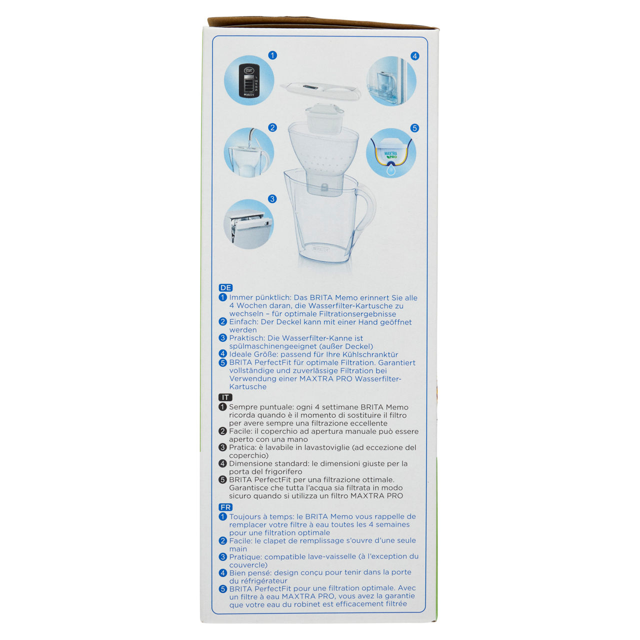 Caraffa filtrante marella white mxpro 2,4lt - Immagine 31