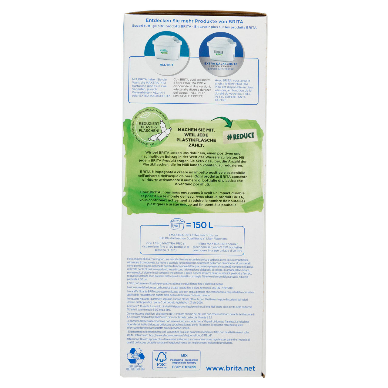 Caraffa filtrante marella white mxpro 2,4lt - Immagine 21