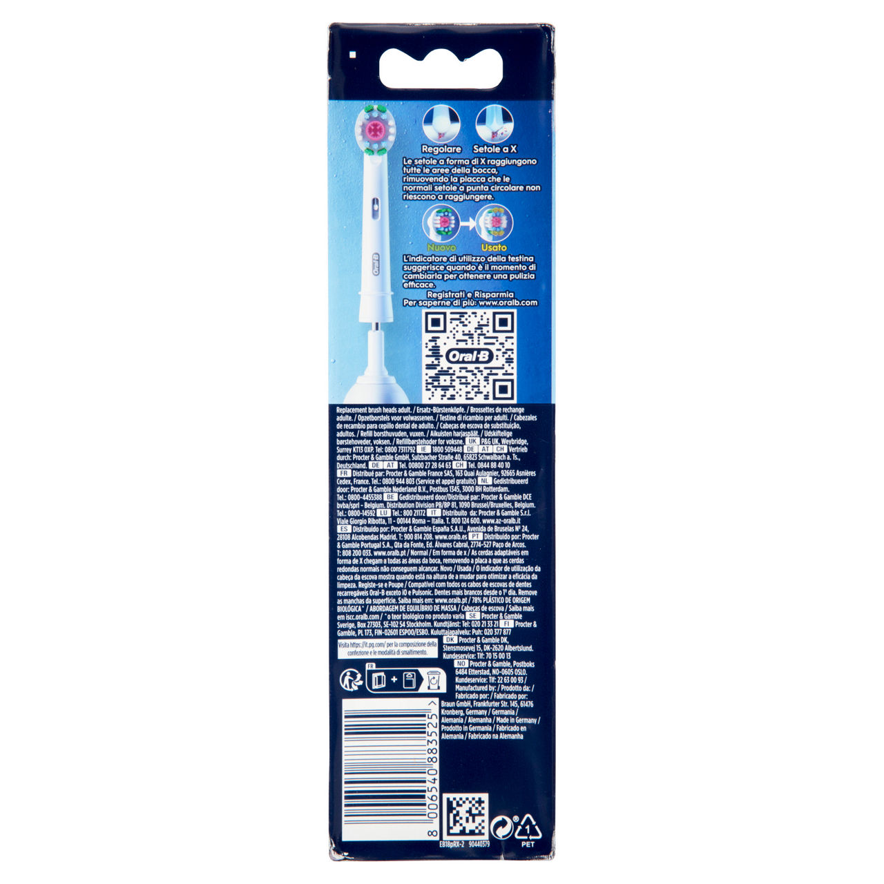 Testine di ricambio per spazzolino elettrico 3d white 2 pz - Immagine 41