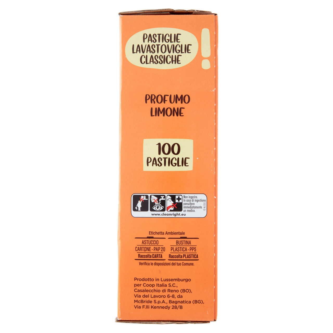 Detersivo lavastoviglie coop pastiglie classiche pz 100 kg 1,5 - Immagine 41