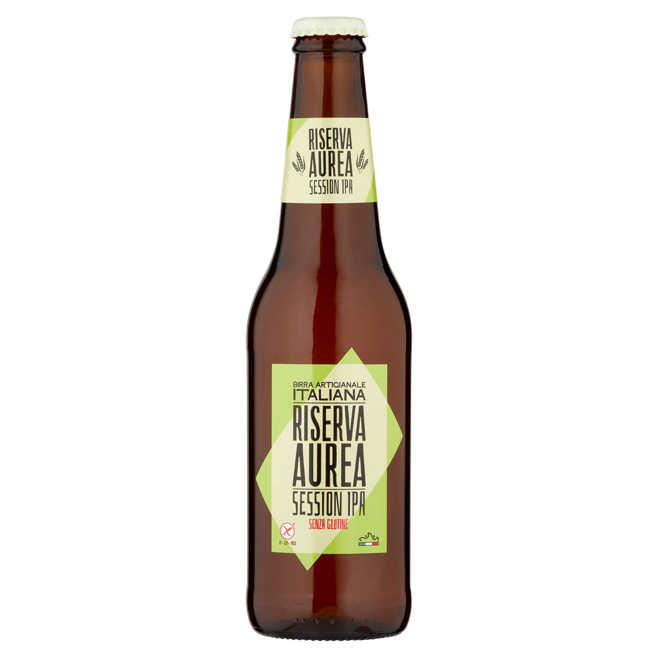 Birra riserva aurea session ipa gluten free cl.33 - Immagine 01