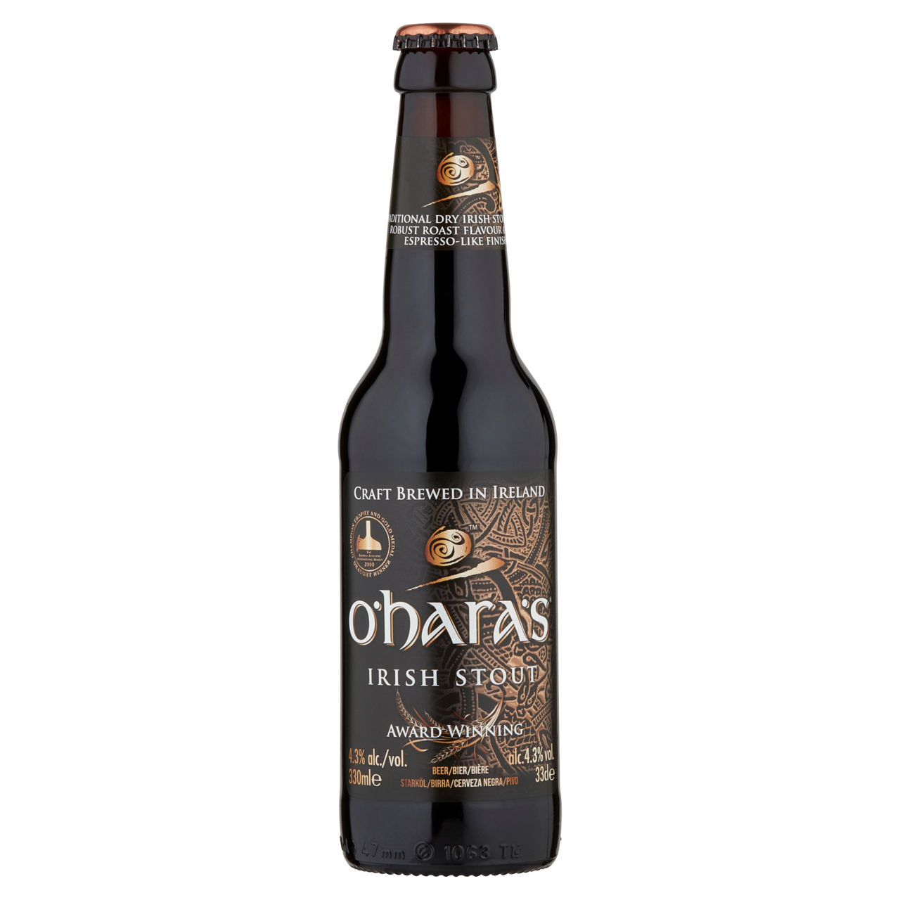 Birra O'hara's Irish Stout 330 ml