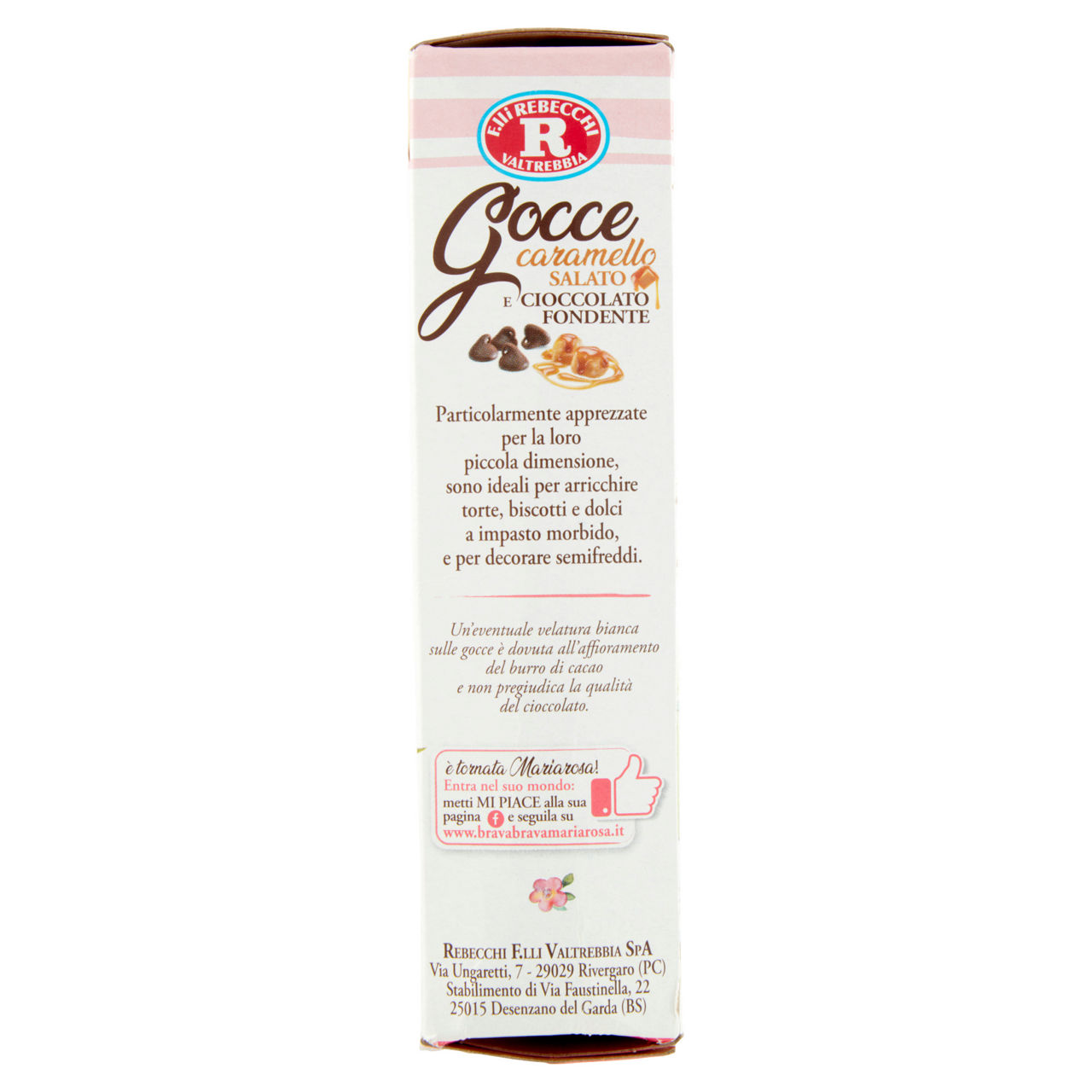 GOCCE CIOCCOLATO FONDENTE E CARAMELLO SALATO ASTUCCIO REBECCHI G90 - Immagine 31