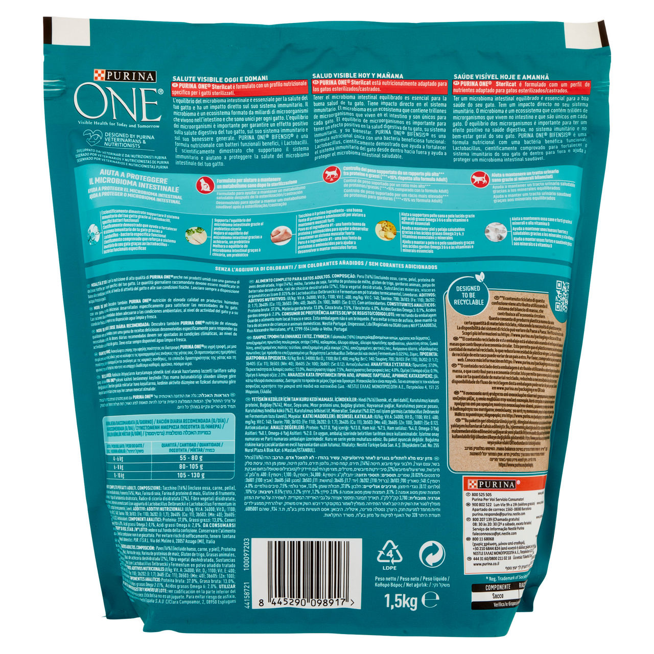 Crocchette per gatti Sterilcat tacchino 1,5 kg - Immagine 21