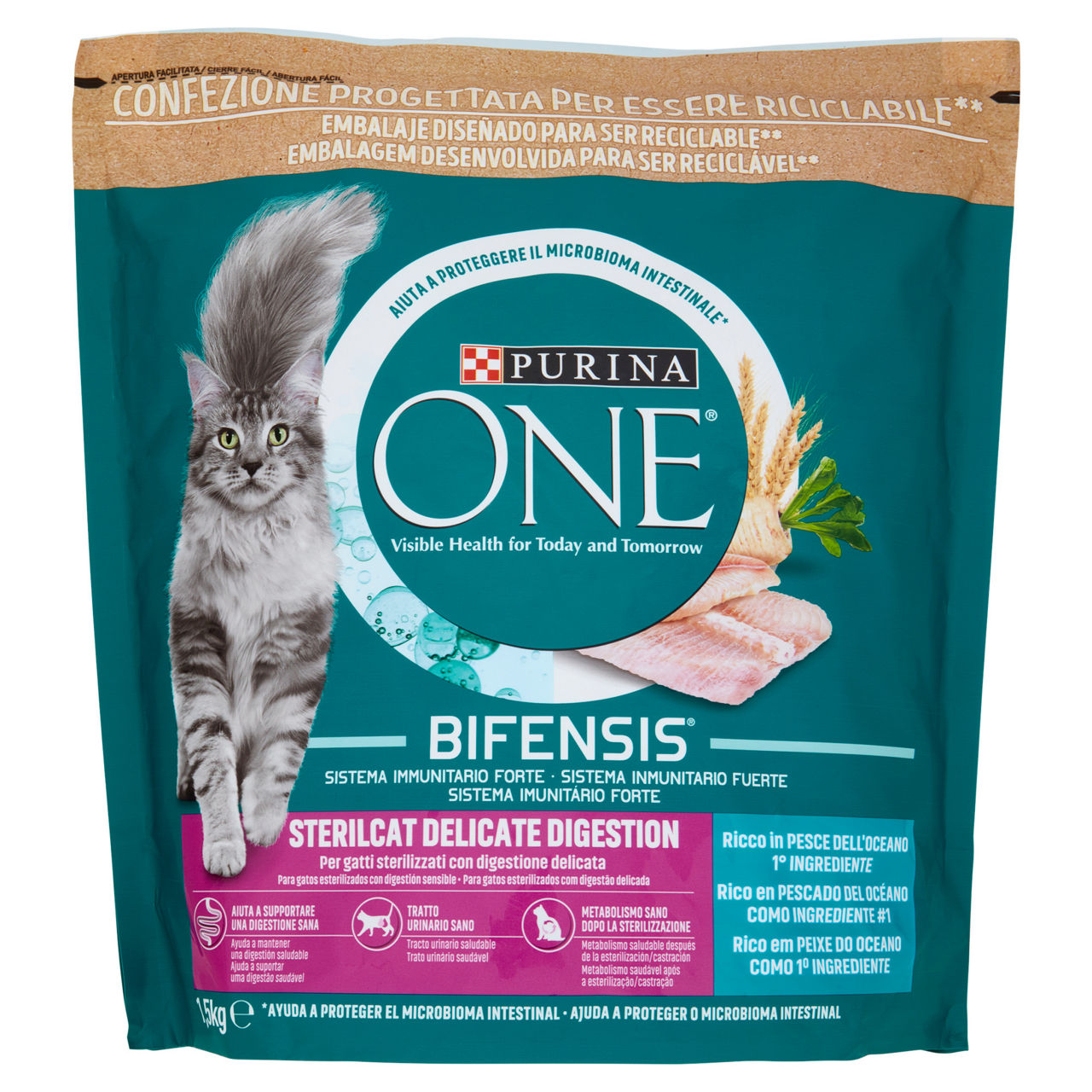 Secco gatto sterilcat delicate digestion one kg 1,5