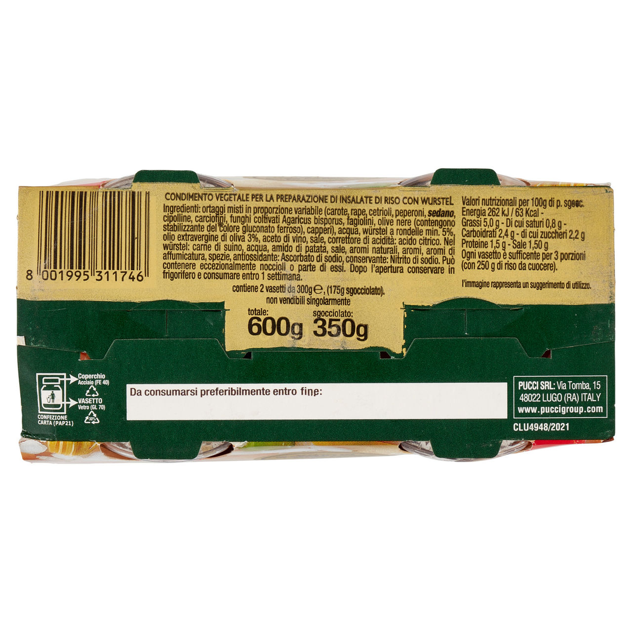 Condiriso berni wurstel con olio extravergine di oliva cluster g300x2 - Immagine 31