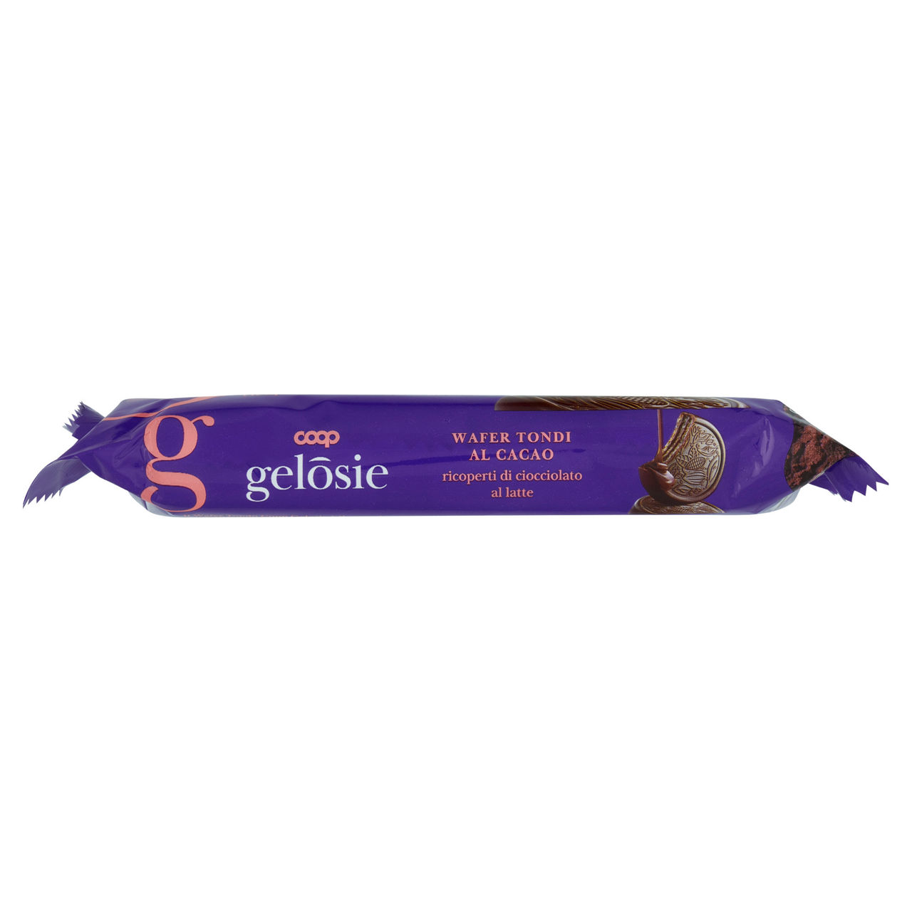 Wafer tondi al cacao ricoperti di cioccolato al latte 96 gr - Immagine 41