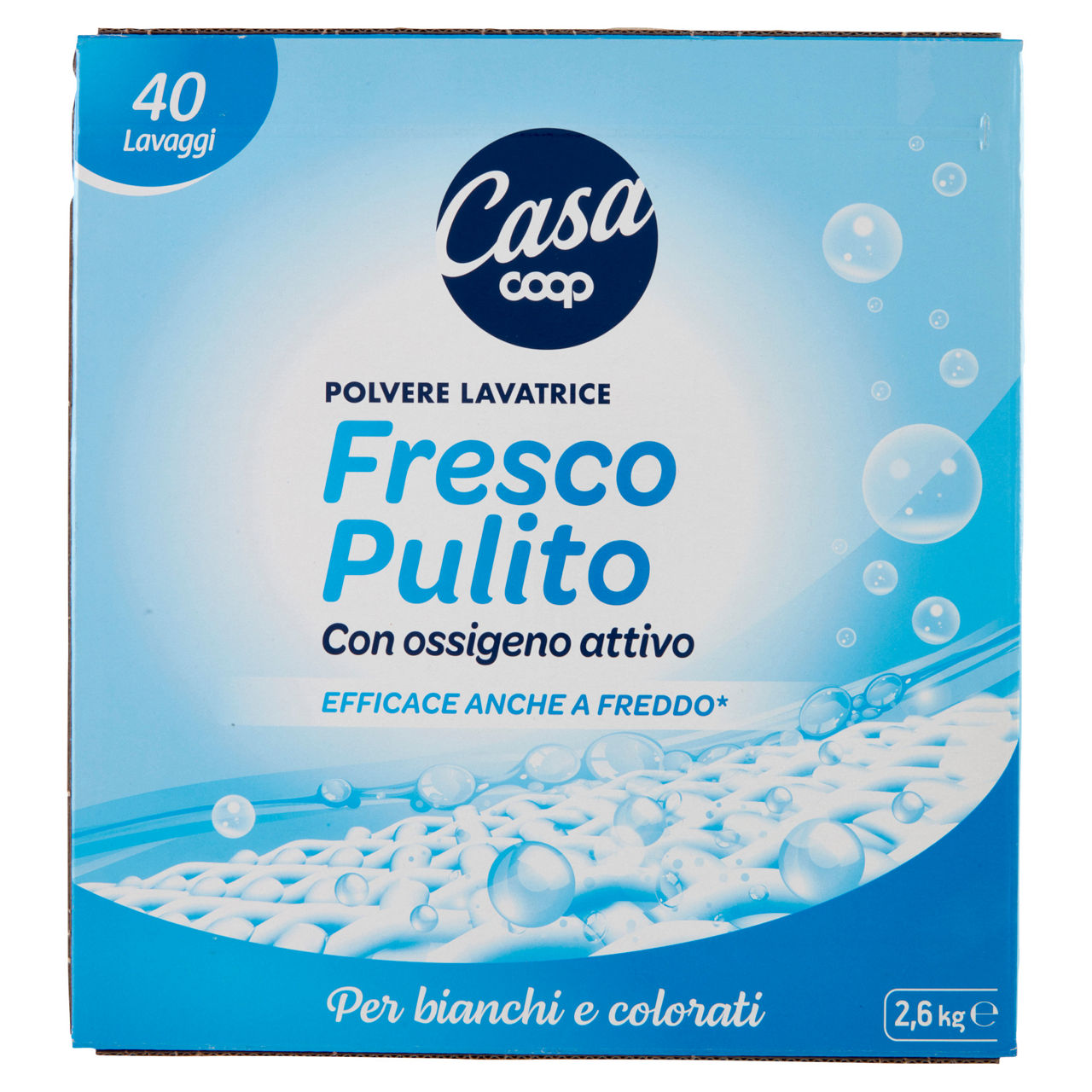 Detersivo lavatrice coop casa in polvere fresco pulito 40lav kg 2,6 - Immagine 51