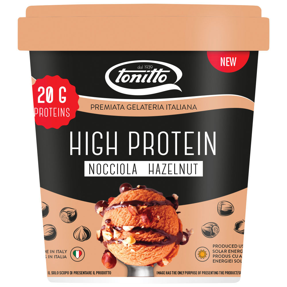 Gelato High Protein nocciola 250 gr - Immagine 01