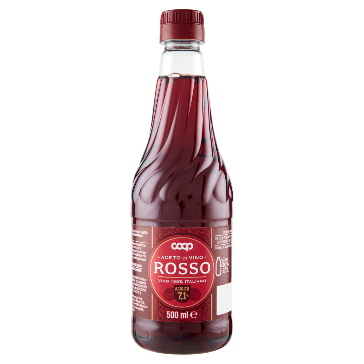 Aceto di vino rosso 7,1 gradi pet coop ml500 - Immagine 01