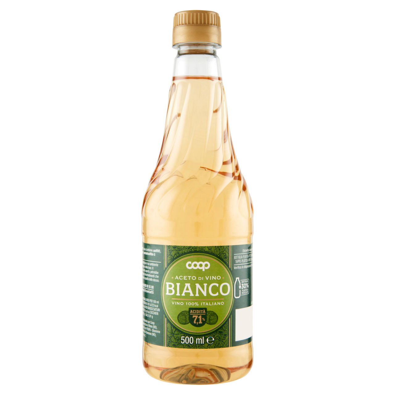 Aceto di vino bianco 7,1° gradi pet coop ml500 - Immagine 01