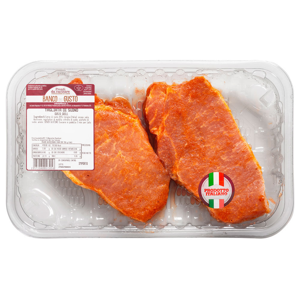 Tagliata di suino Toscano speziata - Immagine 01