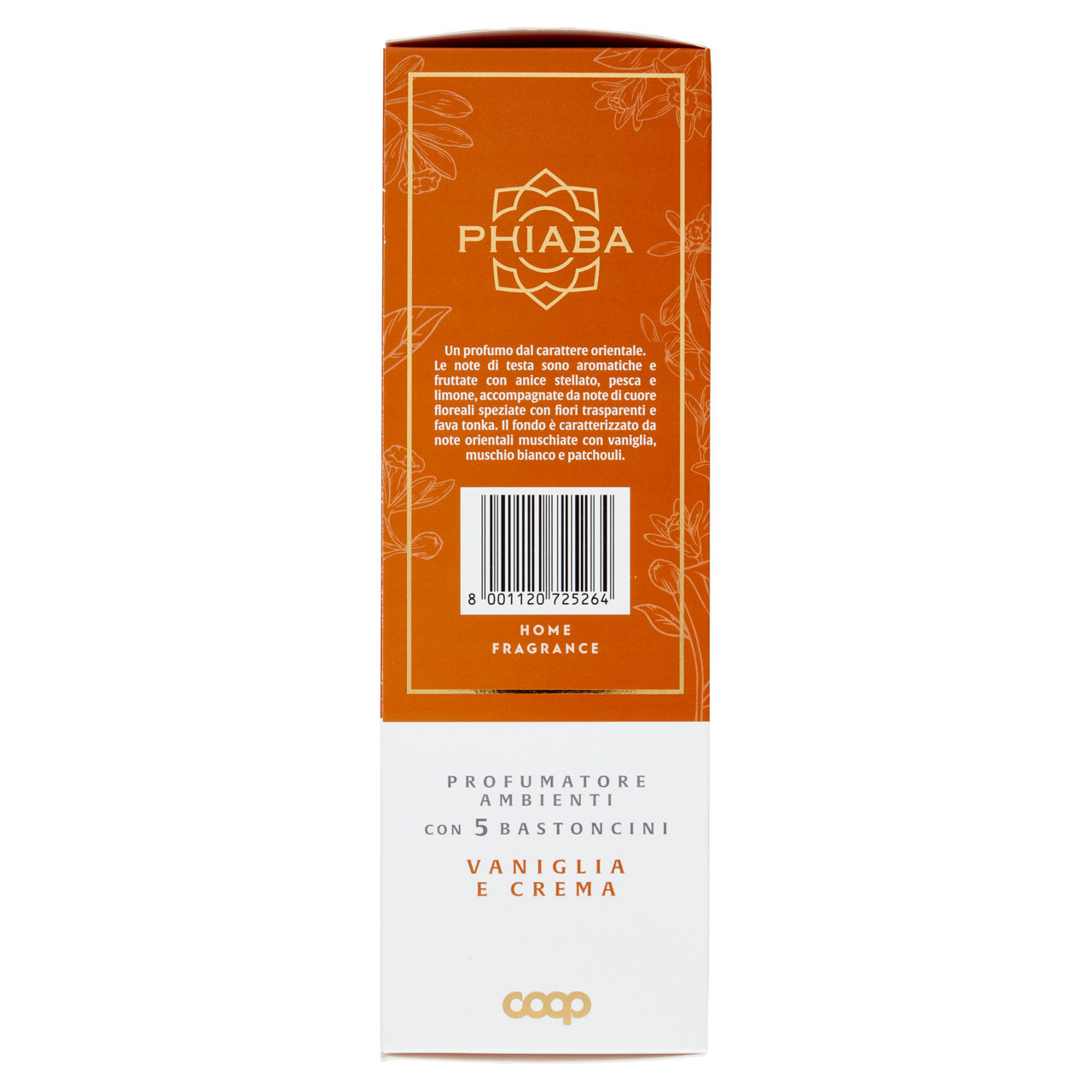 Deodorante diffusore coop phiaba con bastoncini vaniglia e crema ml 200 - Immagine 51