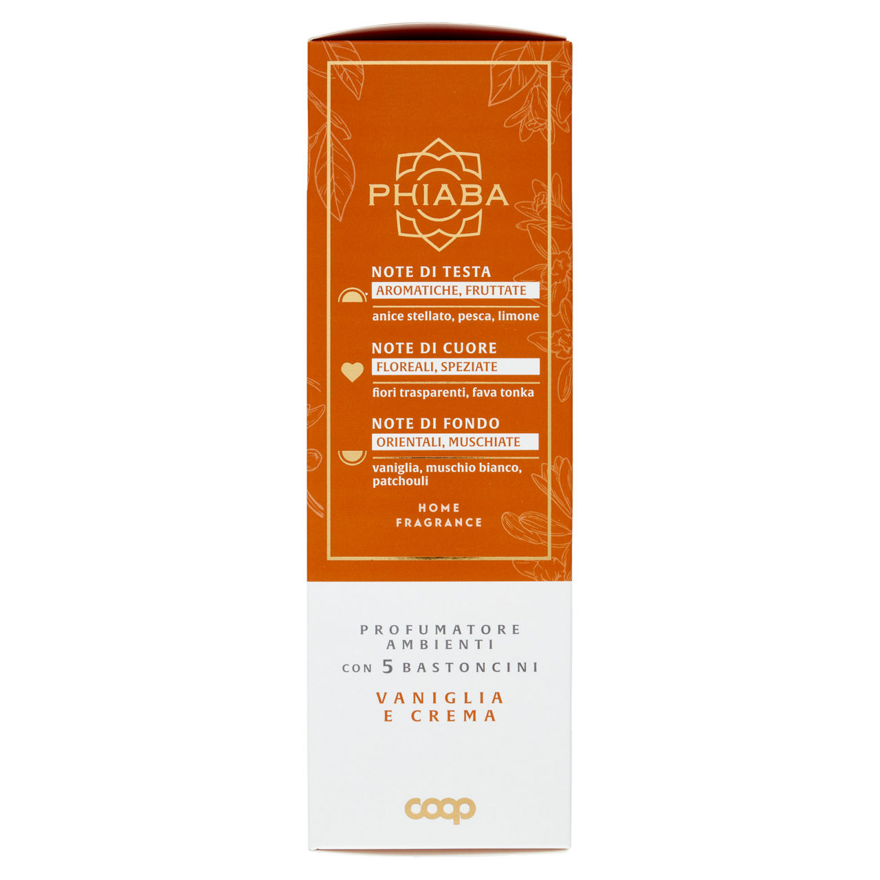Deodorante diffusore coop phiaba con bastoncini vaniglia e crema ml 200 - Immagine 61