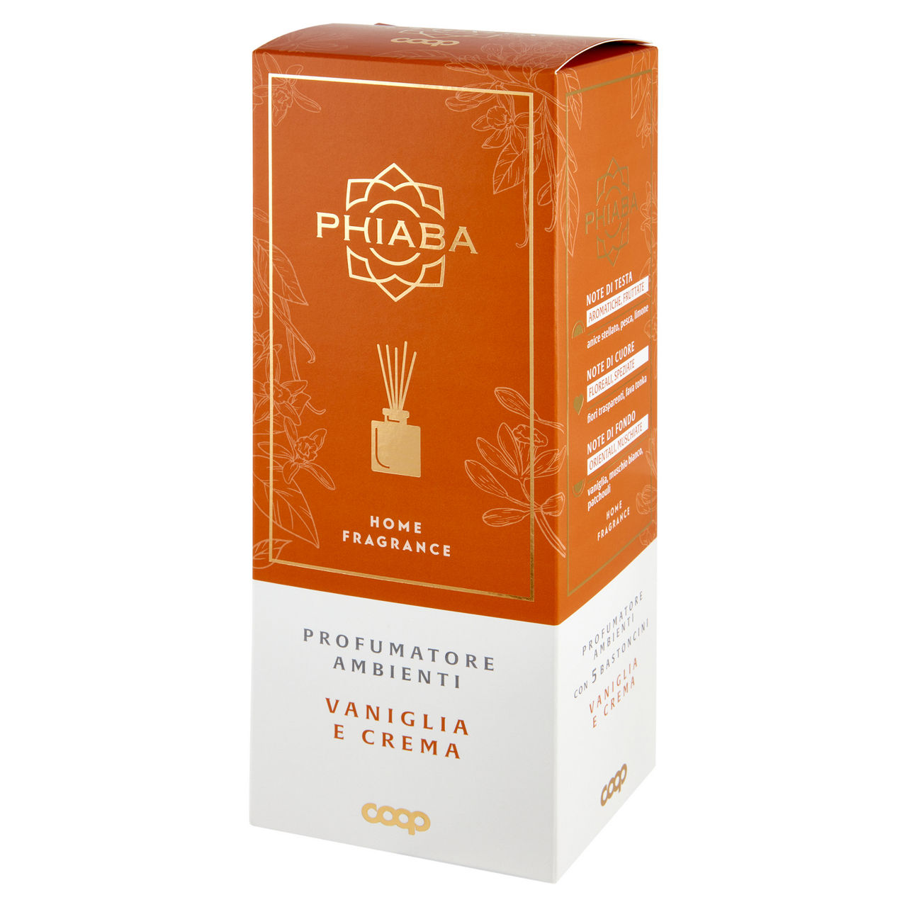 Deodorante diffusore coop phiaba con bastoncini vaniglia e crema ml 200 - Immagine 31