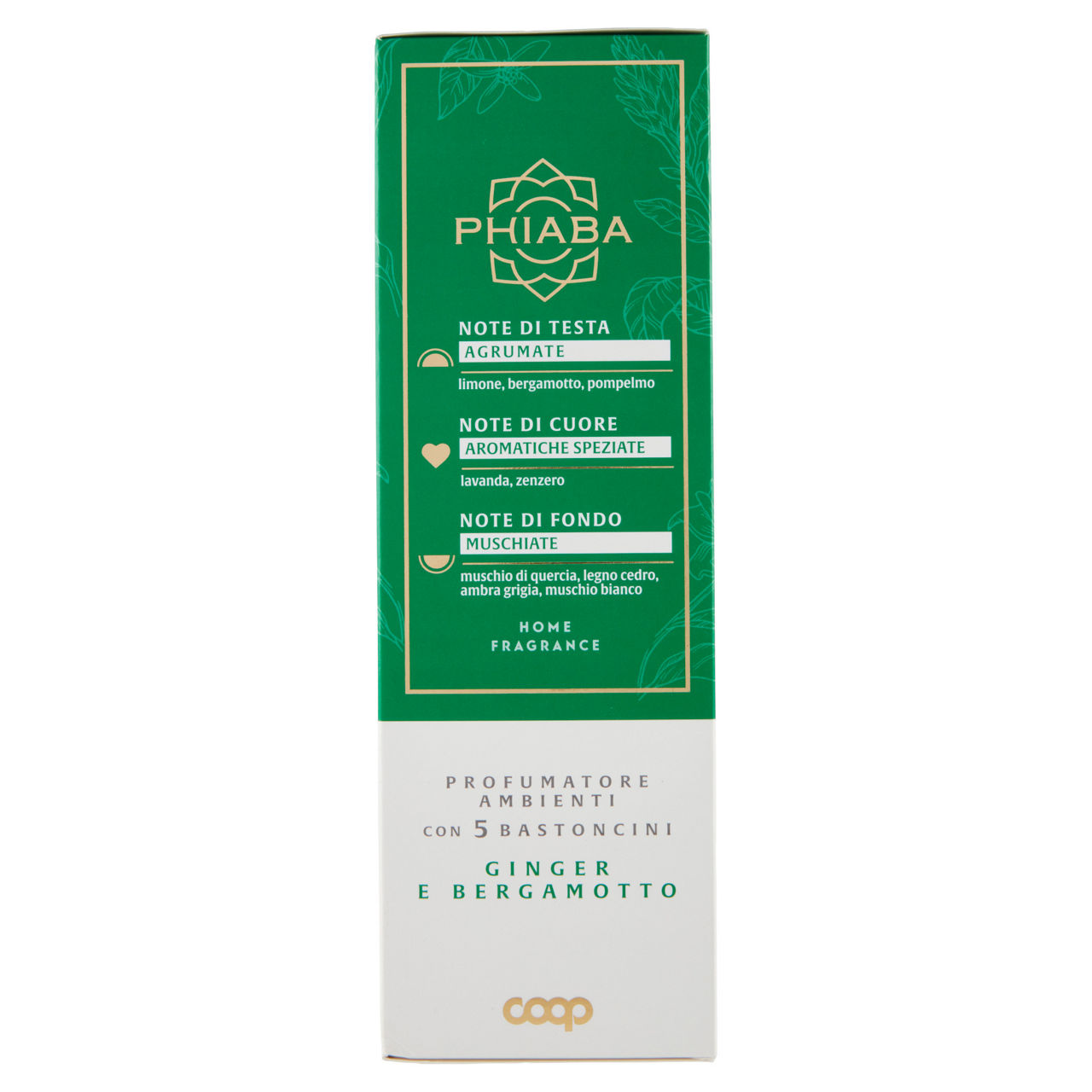 Deodorante diffusore coop phiaba  con bastoncini ginger e bergamotto ml 200 - Immagine 21