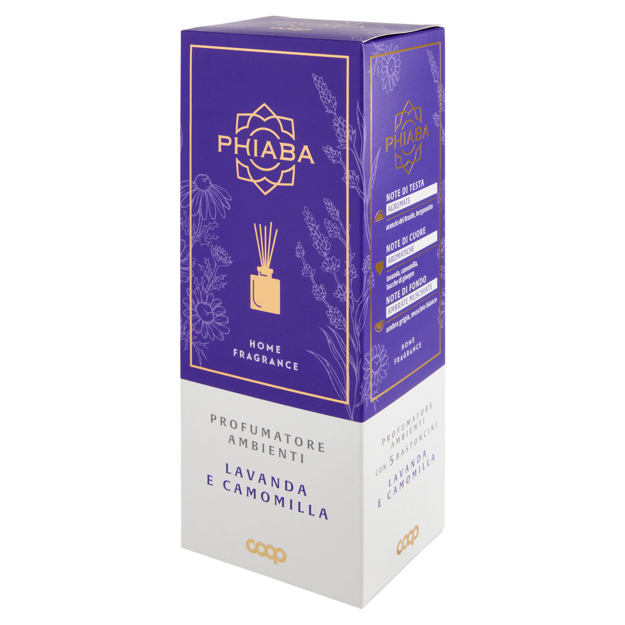 Deodorante diffusore coop phiaba con bastoncini lavanda e camomilla ml 200 - Immagine 51