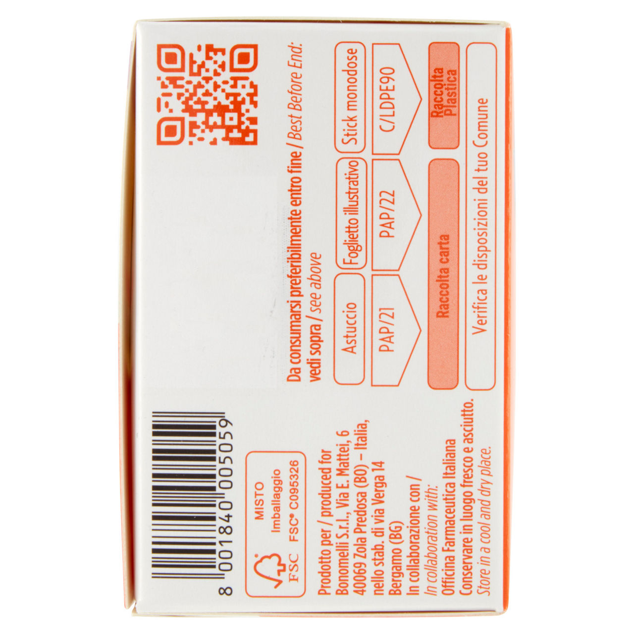 INTEGRATORE VITALITY BONOMELL 14 DOSI G 140 - Immagine 11