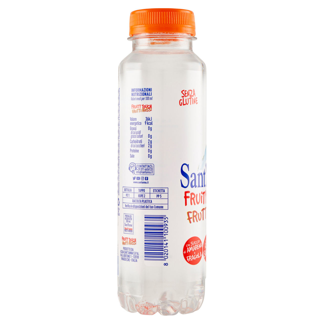 Bevanda frutti rossi sant'anna fruity touch pet ml 330 - Immagine 21