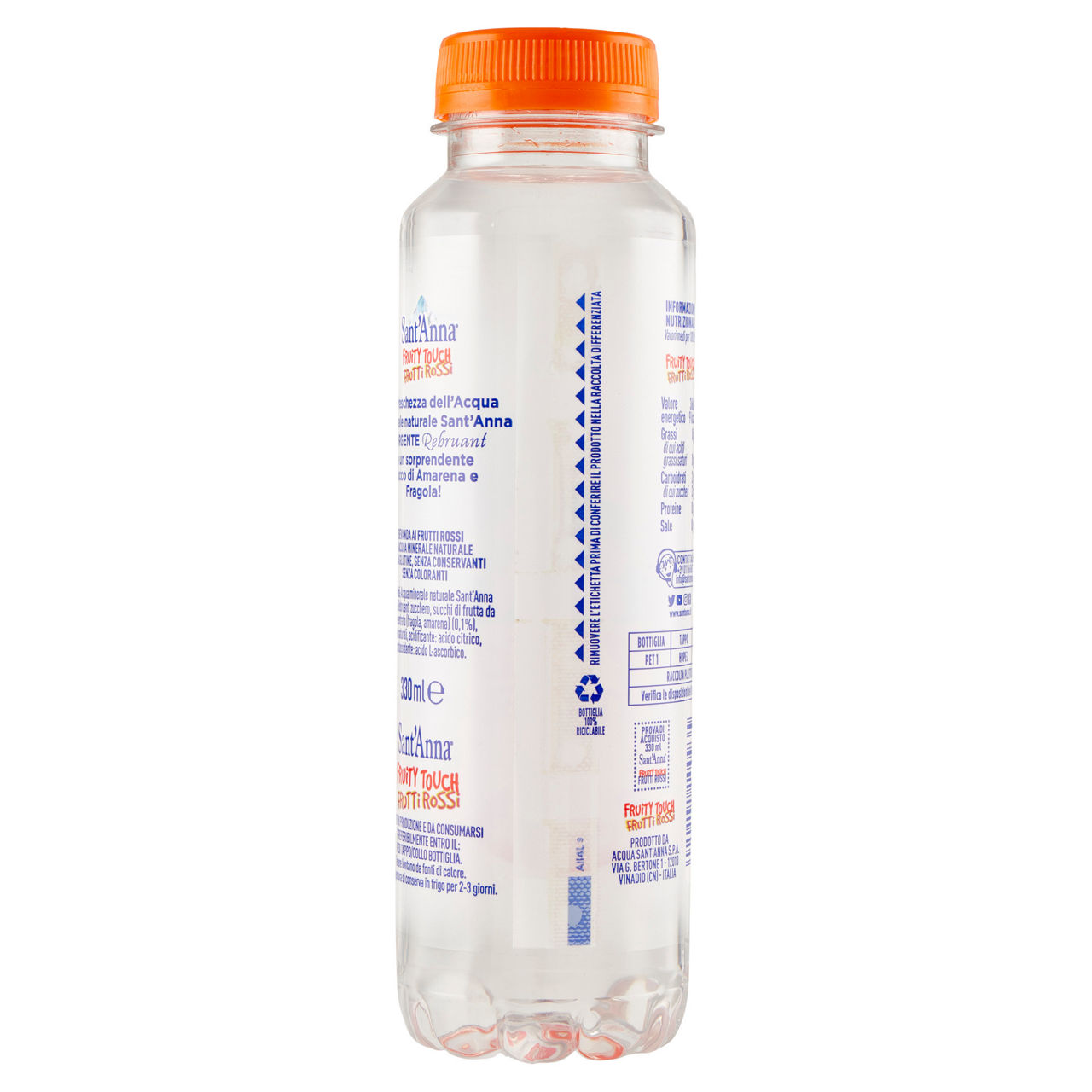 Bevanda frutti rossi sant'anna fruity touch pet ml 330 - Immagine 41