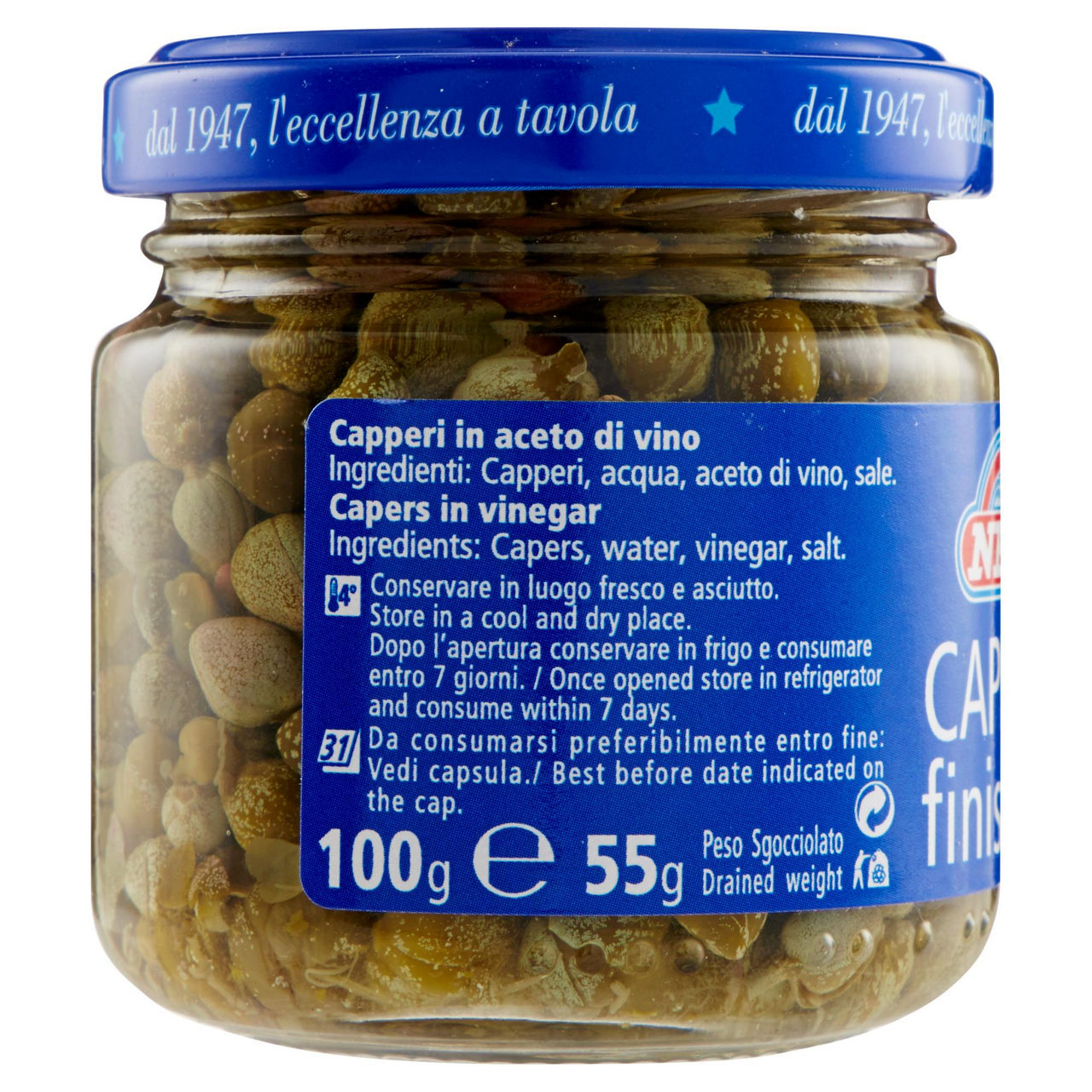 Capperi finissimi in aceto di vino 100 gr - Immagine 31