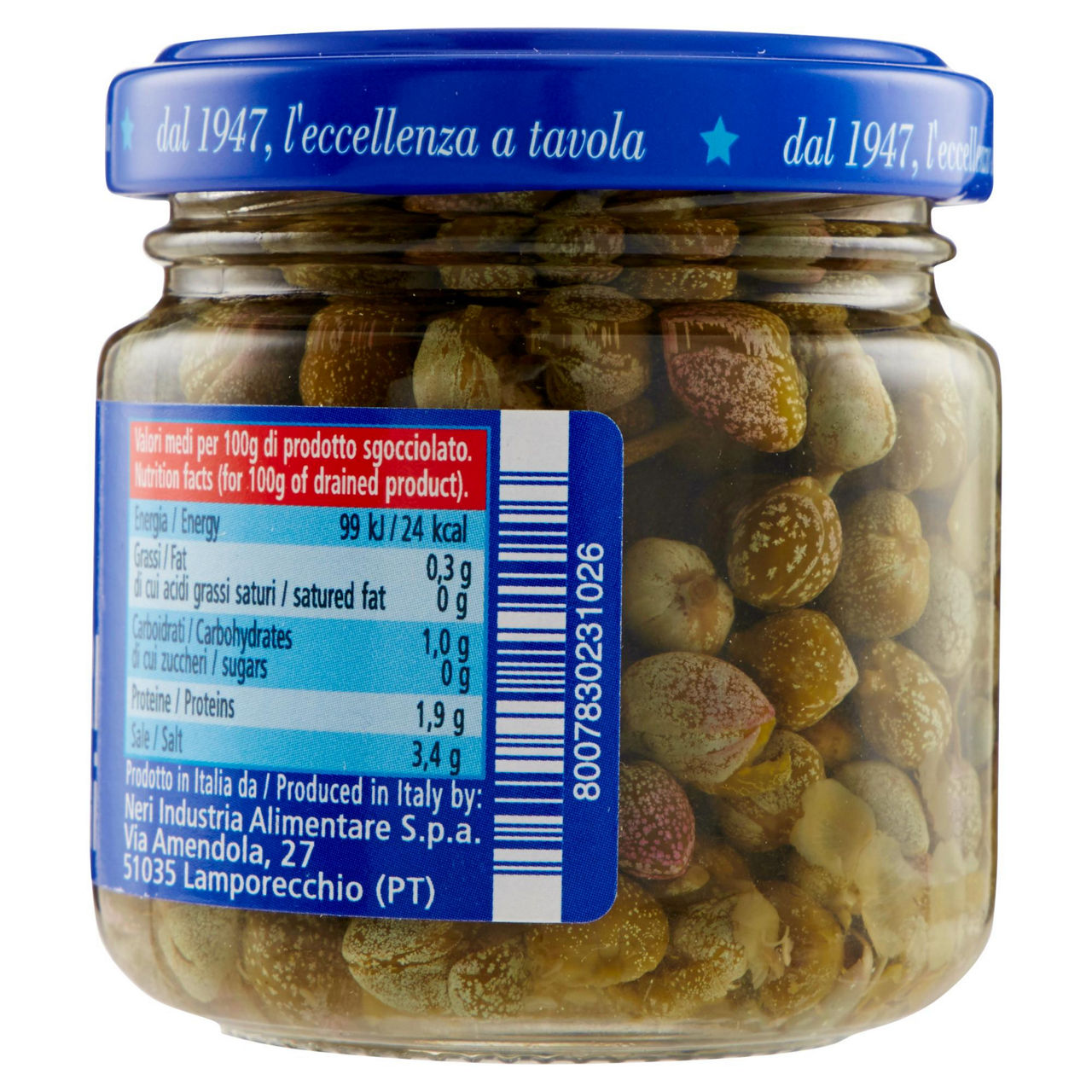 Capperi finissimi in aceto di vino 100 gr - Immagine 11
