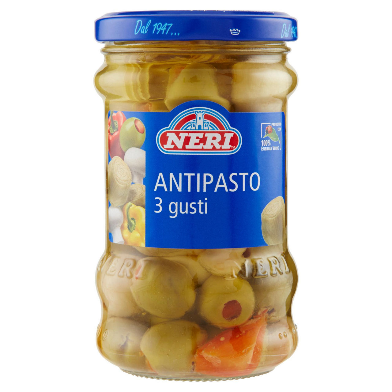 Antipasto tre gusti neri g290