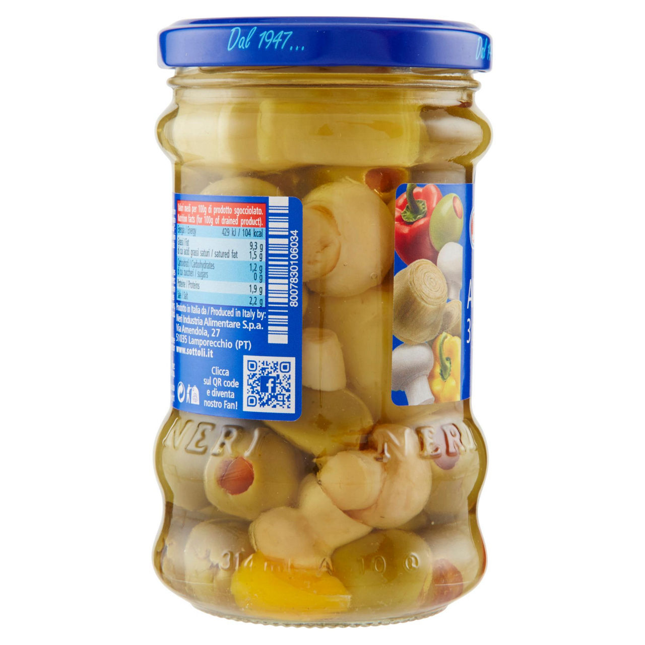 Antipasto tre gusti neri g290 - Immagine 21