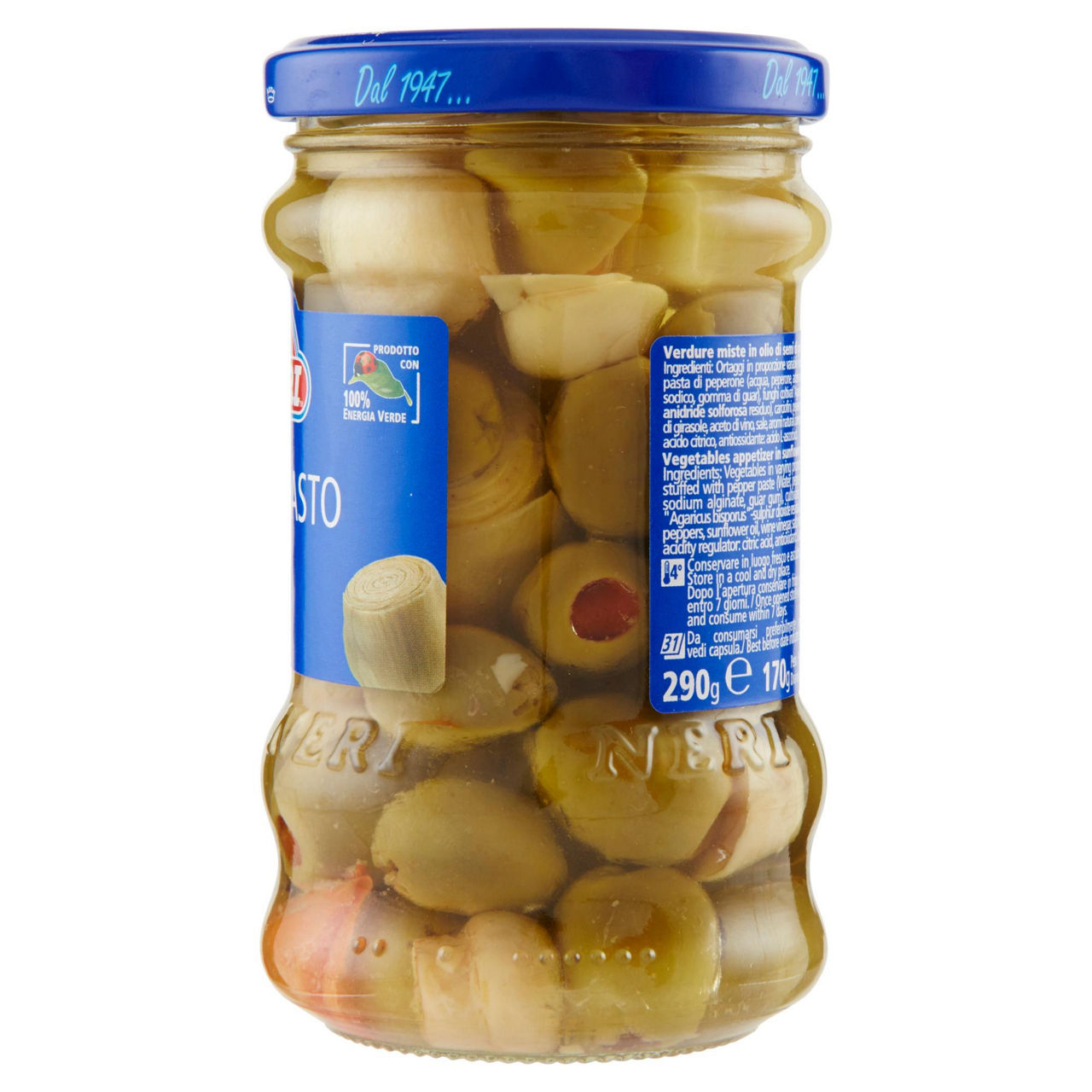Antipasto tre gusti neri g290 - Immagine 41